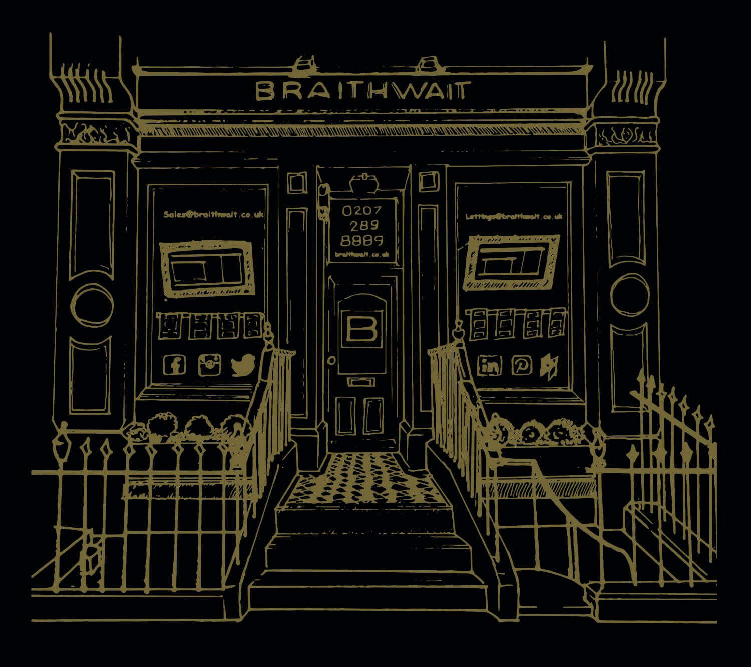 Braithwait Building Sketch